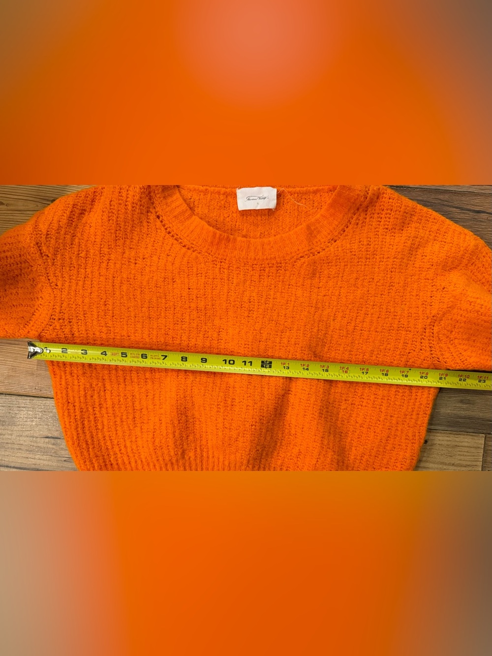 American Vintage orange sweater - Picture 4 of 7